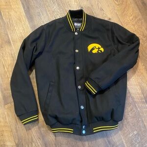 Iowa Hawkeyes Varsity Jacket wool blend Carl Banks M